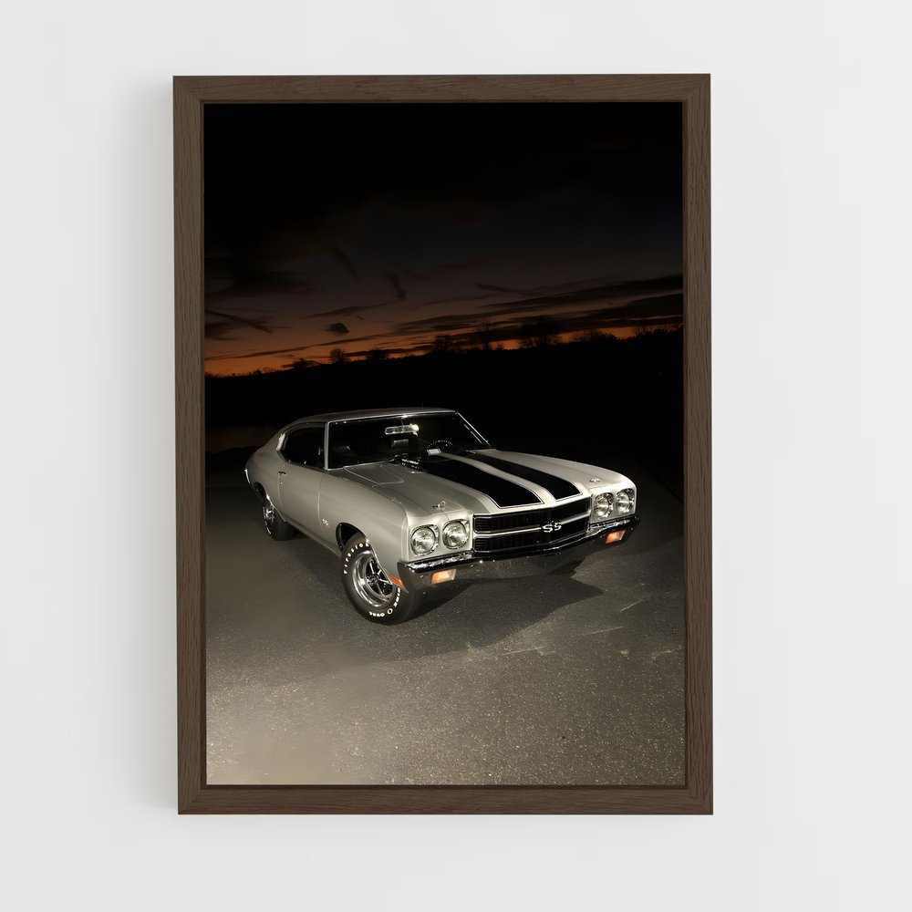 Poster Chevelle Légende – affiche Chevrolet (vue 5)